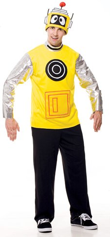 Yo Gabba Gabba - Plex Adult Costume - Click Image to Close