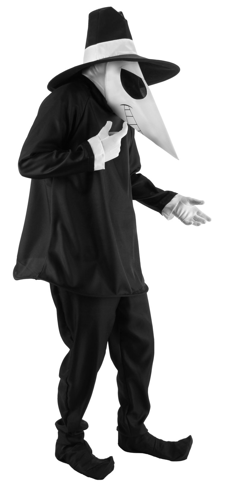 Spy Vs. Spy Black Spy Adult Costume - Click Image to Close