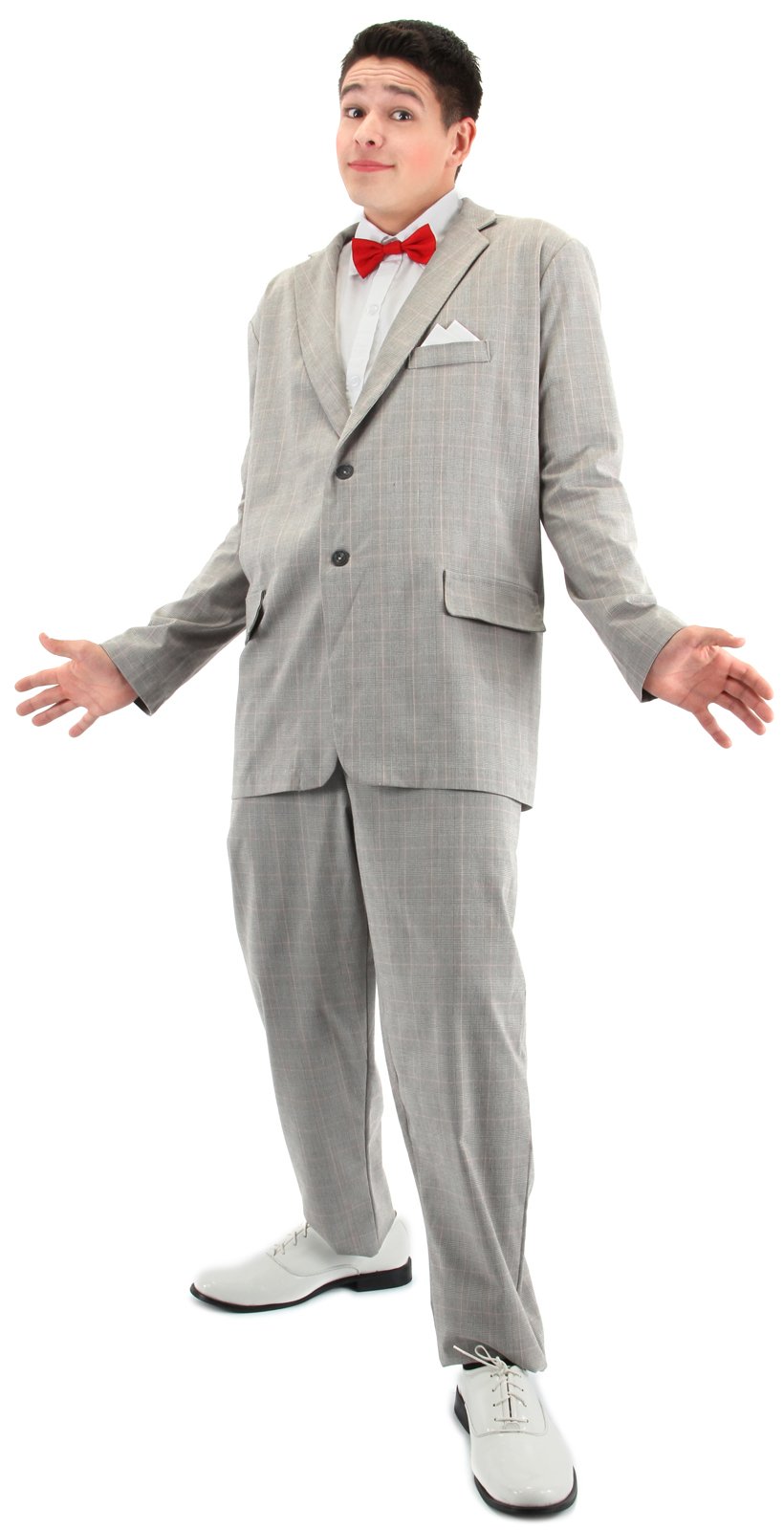 Pee-Wee Herman Adult Costume - Click Image to Close