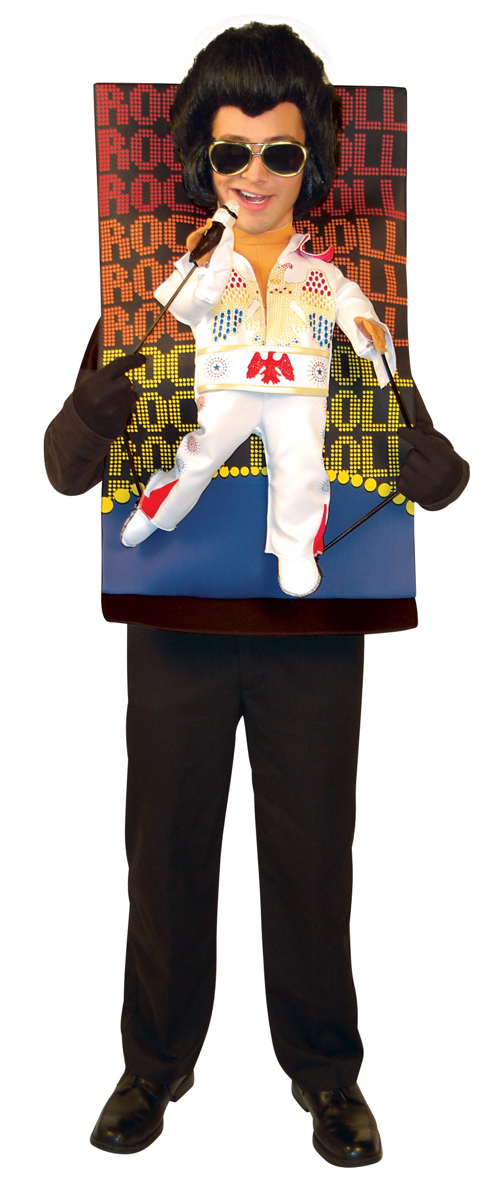Teenie Weenies Music King Adult Costume - Click Image to Close