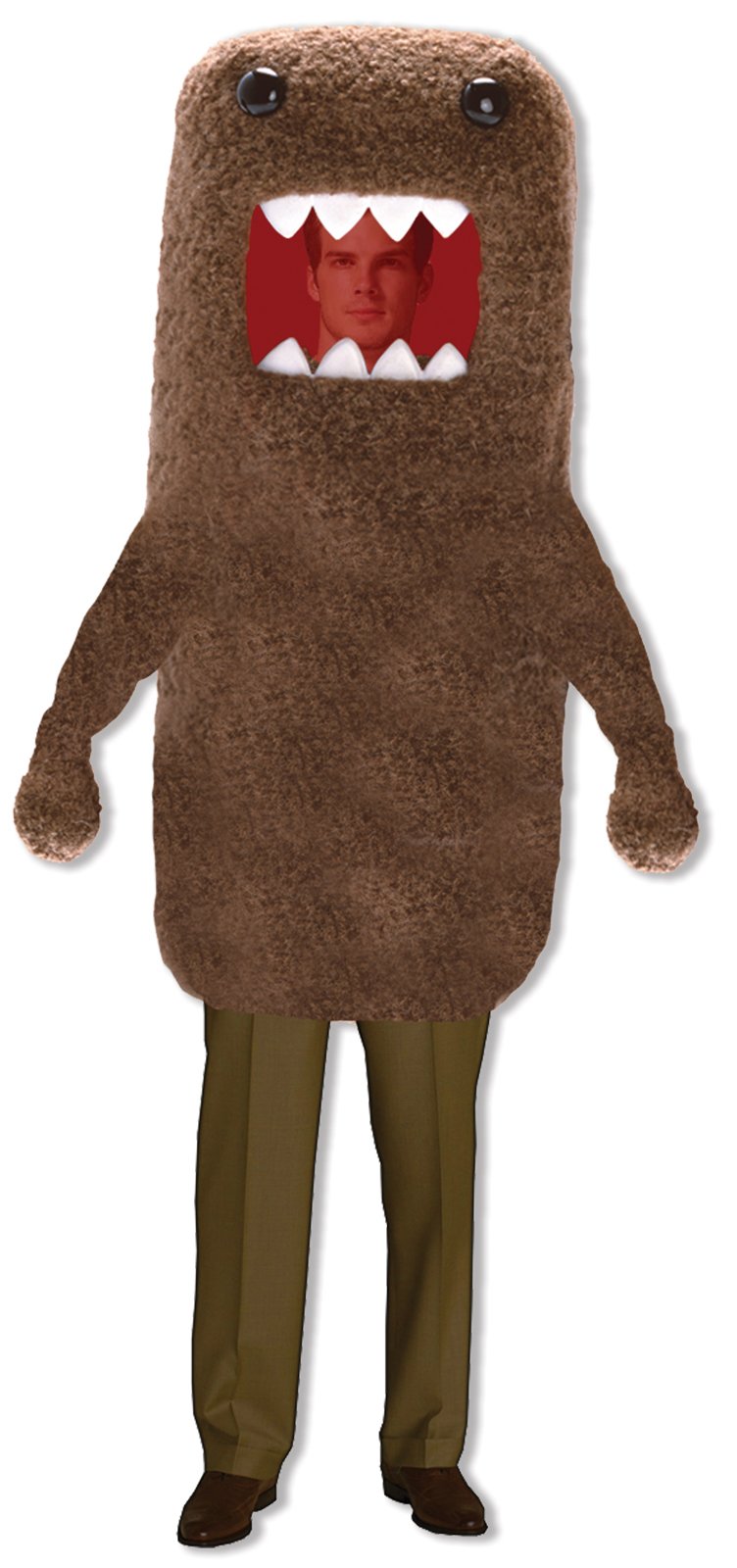 Domo Adult Costume - Click Image to Close