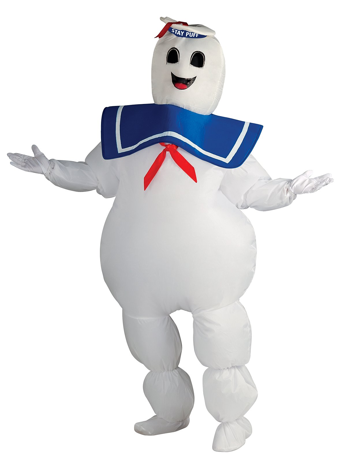 Ghostbusters - Inflatable Stay Puft Marshmallow Man Adult Costum - Click Image to Close