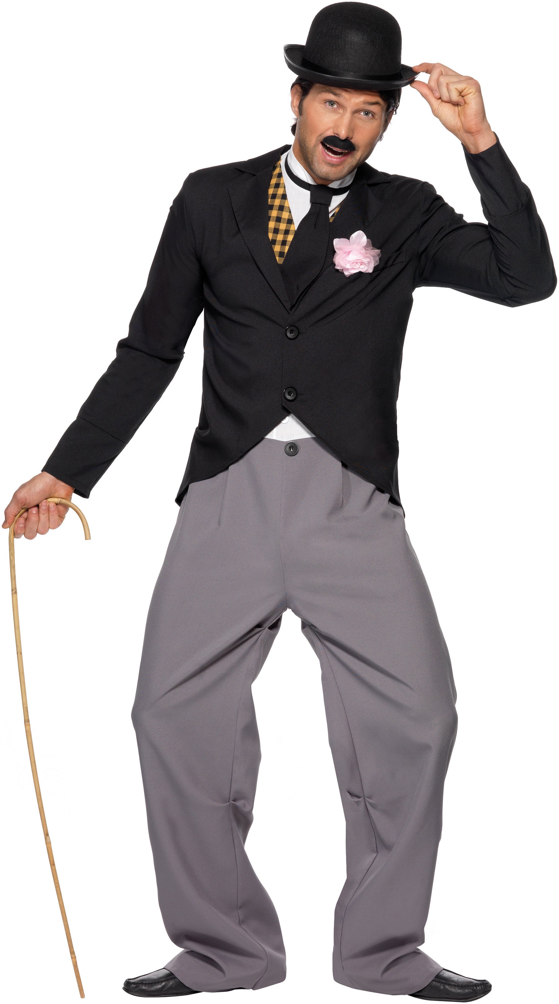 20&#39;s Film Star: Charlie Chaplin Adult Costume