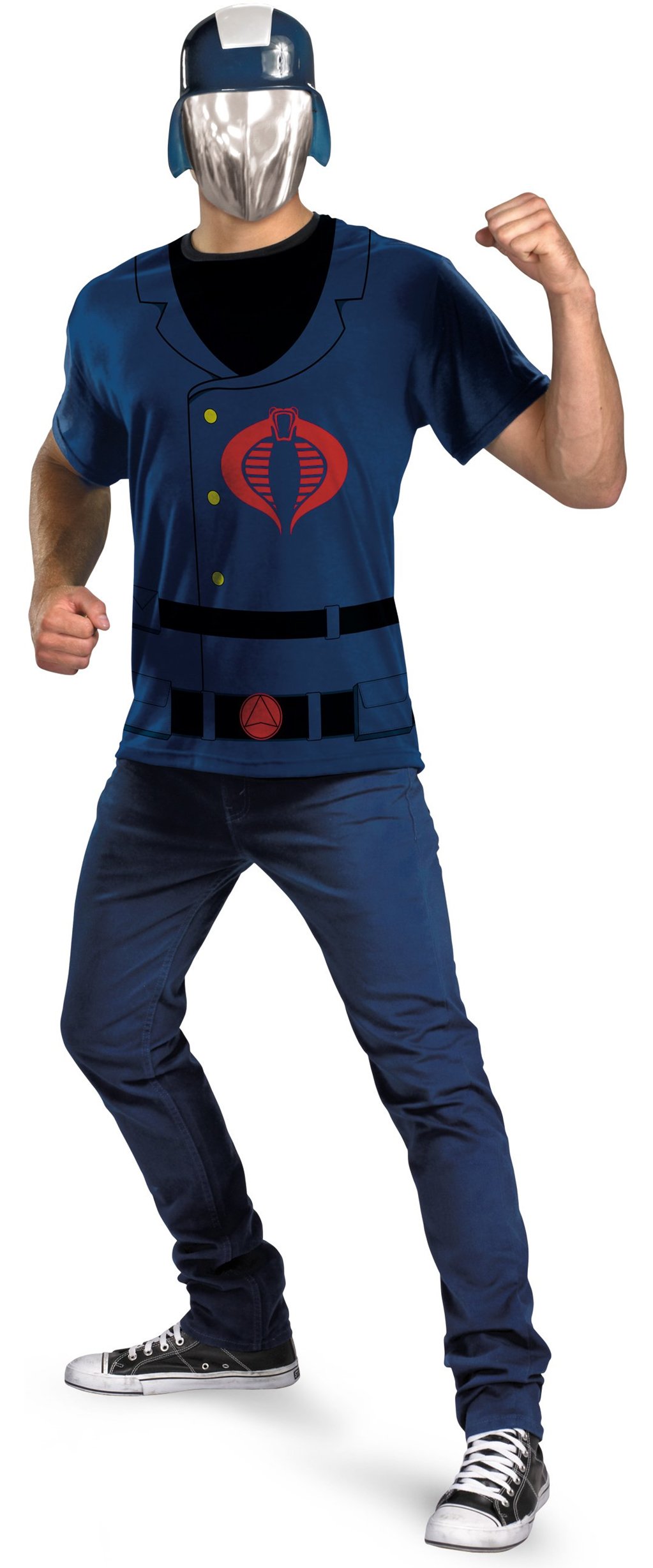 G.I. Joe - Cobra Commander Plus Adult Costume Kit - Click Image to Close