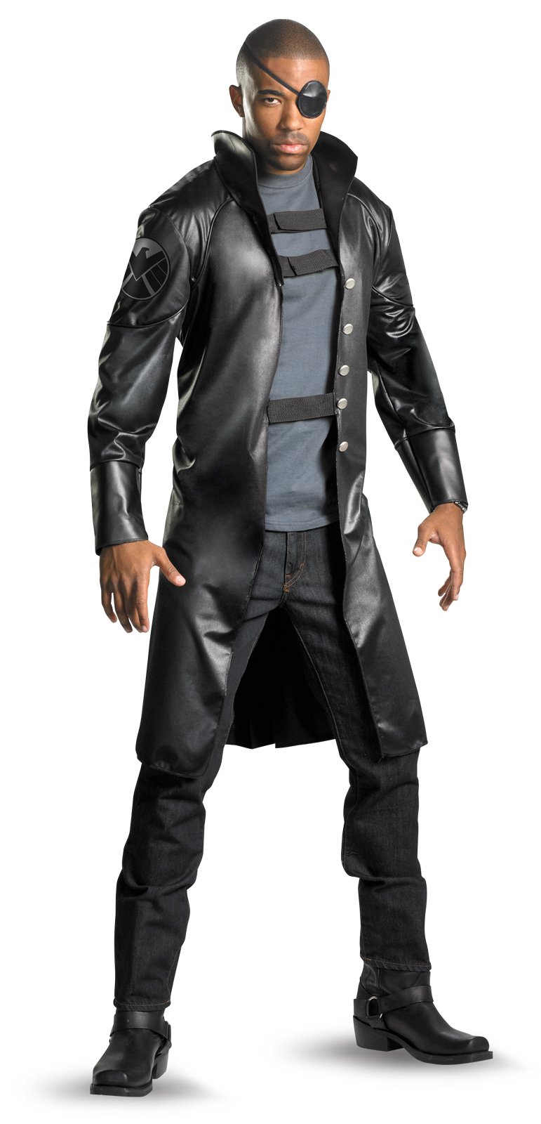 The Avengers Nick Fury Deluxe Adult Costume - Click Image to Close