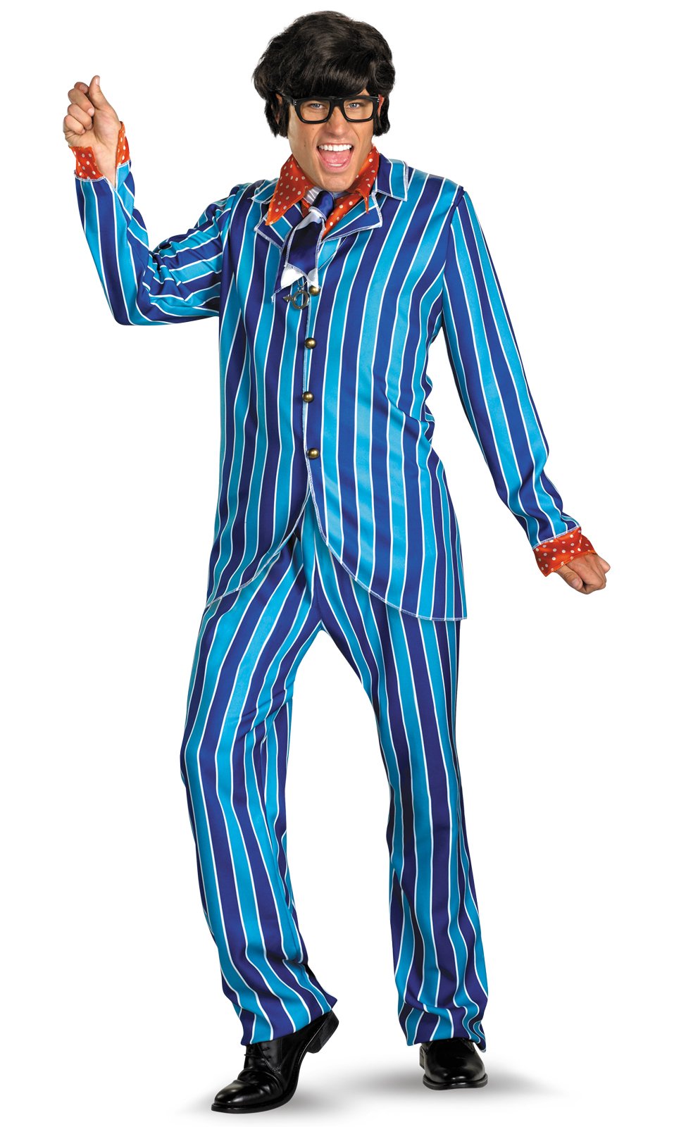 Austin Powers Carnaby Suit Deluxe Plus Adult Costume