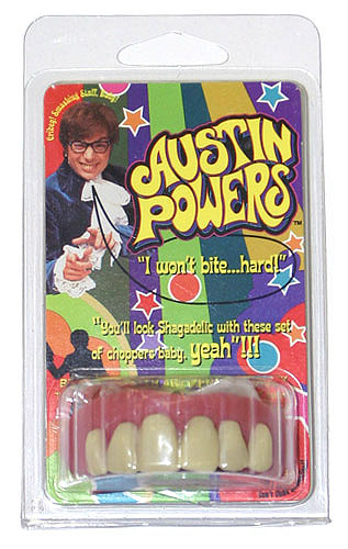 Austin Powers Faux Teeth - Click Image to Close