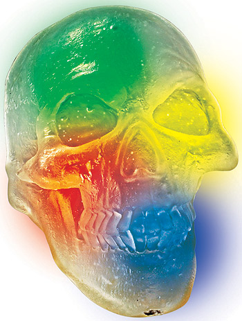 Light Up Indiana Jones Crystal Skull - Click Image to Close