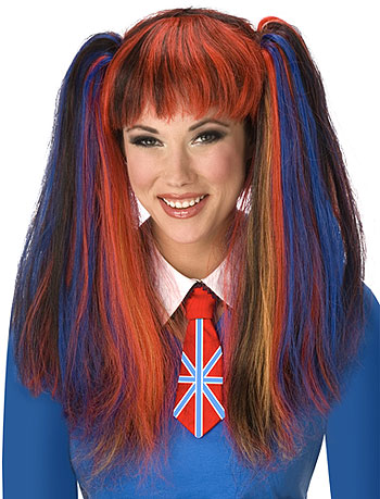 Fook Mi / Fook Yu Costume Wig - Click Image to Close