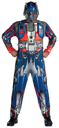 Mens Deluxe Optimus Prime Costume - Click Image to Close