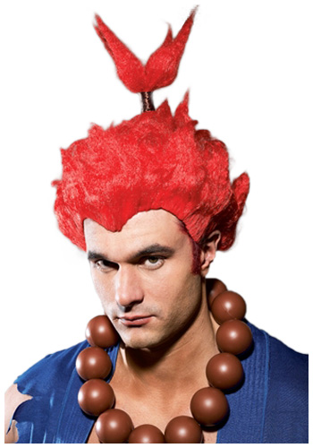 Mens Akuma Wig - Click Image to Close