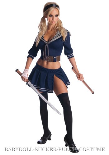 Babydoll Sucker Punch Costume - Click Image to Close