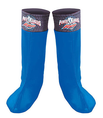 Blue Power Ranger Boot Tops