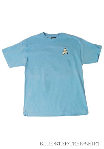Blue Star Trek Costume T-Shirt