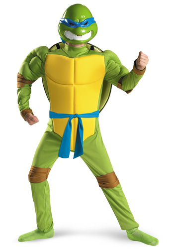 Boys Leonardo Ninja Turtle Costume - Click Image to Close