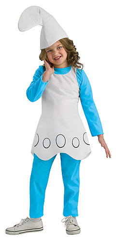 Child Smurfette Costume - Click Image to Close