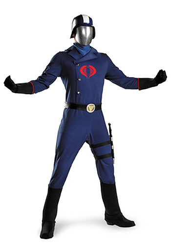 Deluxe Cobra Commander Costume - Click Image to Close