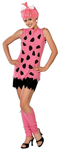 Adult Deluxe Pebbles Flintstone Costume - Click Image to Close