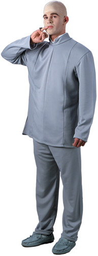Dr. Evil Adult Costume - Click Image to Close
