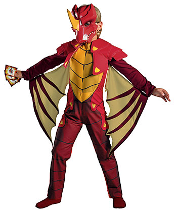 Kids Deluxe Dragonoid Costume