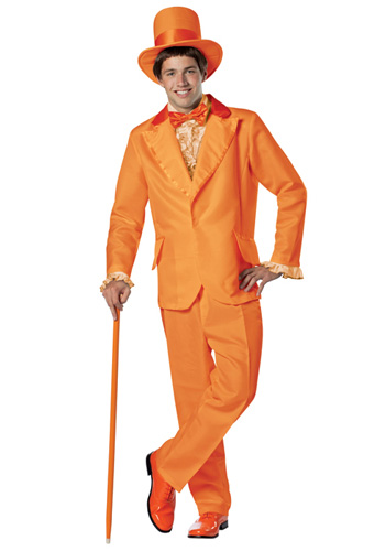 Orange Dumb and Dumber Lloyd Costume