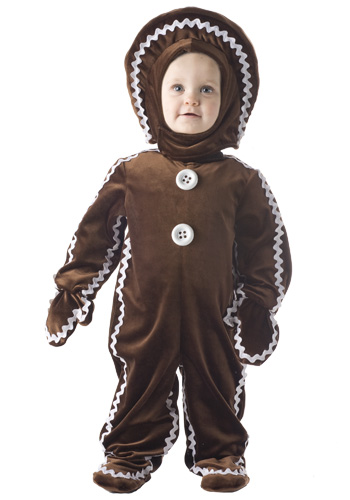 Childrens Gingerbread Man Costume - Click Image to Close