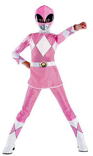 Girl Pink Power Ranger Costume