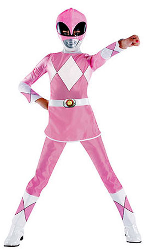 Girl Pink Power Ranger Costume - Click Image to Close