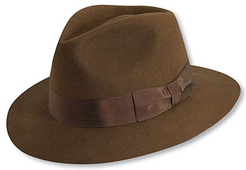 Authentic Indiana Jones Adult Hat - Click Image to Close