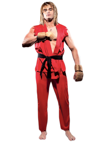 Adult Ken Street Fighter Costume - Click Image to Close