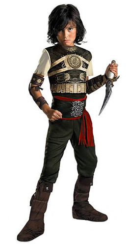Kids Deluxe Prince of Persia Dastan Costume - Click Image to Close