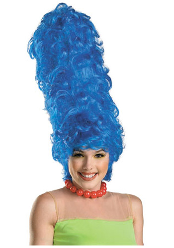 Deluxe Marge Simpson Wig - Click Image to Close