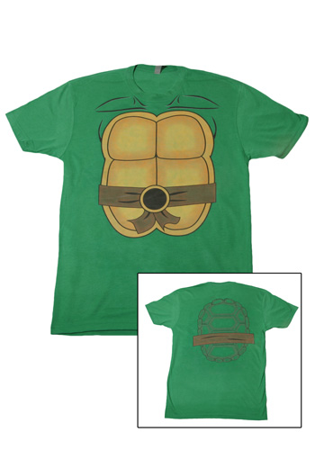 Mens Ninja Turtle T-shirt - Click Image to Close