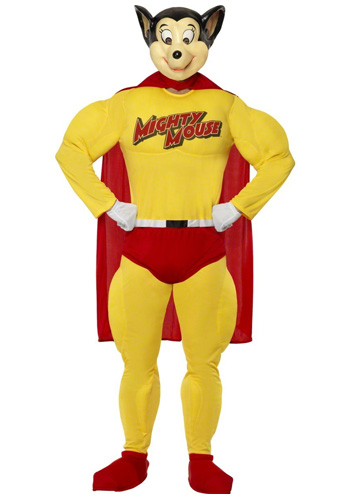 Mighty Mouse Costume - Click Image to Close