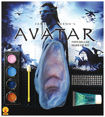 Deluxe Avatar Na'vi Makeup Kit - Click Image to Close