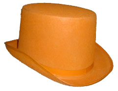 Orange Top Hat - Click Image to Close