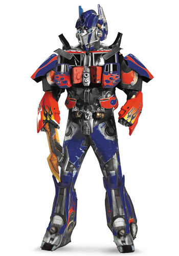 Adult Authentic Optimus Prime Costume - Click Image to Close