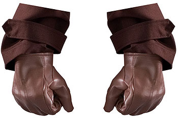 Rorschach Watchmen Gloves - Click Image to Close