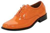 Orange Tuxedo Shoes