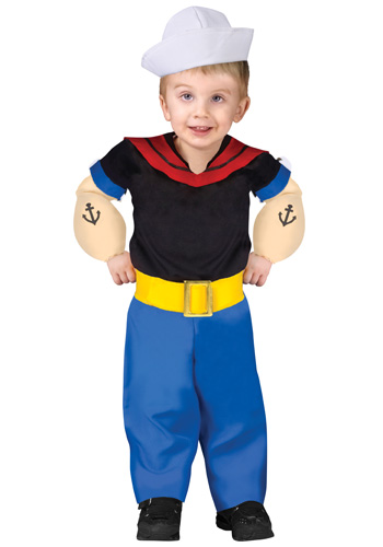 Toddler Popeye Costume - Click Image to Close