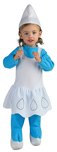 Toddler Smurfette Costume - Click Image to Close