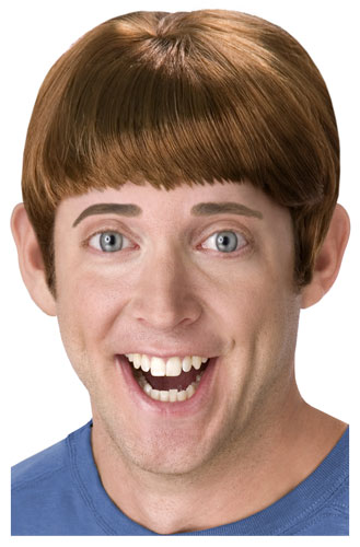 Brown Lloyd Wig - Click Image to Close