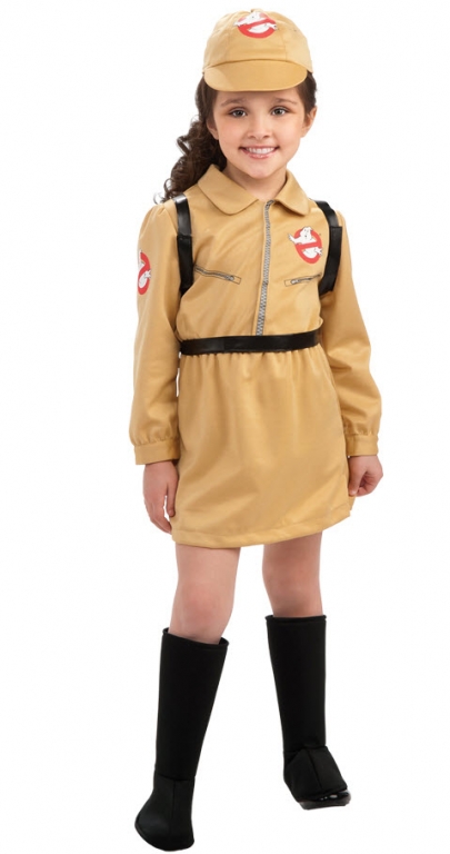 Girls Ghostbusters Costume - Click Image to Close