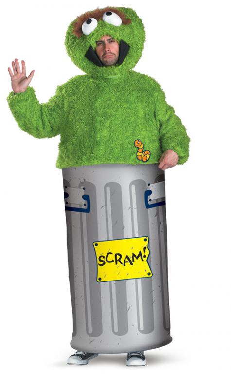 Oscar The Grouch Costume - Click Image to Close