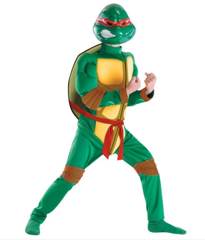 Raphael Ninja Turtle Costume - Click Image to Close