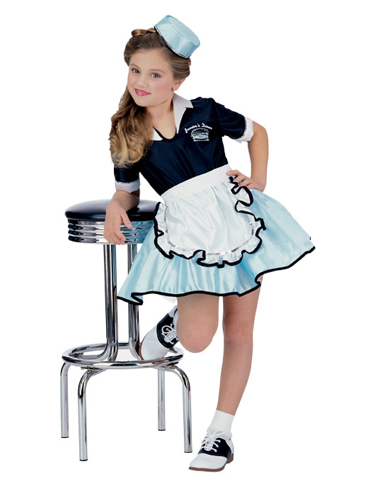 Car Hop Girl Costume - Click Image to Close