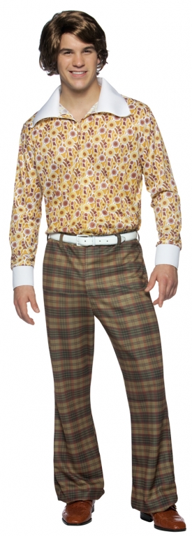Brady Bunch Peter Adult Costume - Click Image to Close