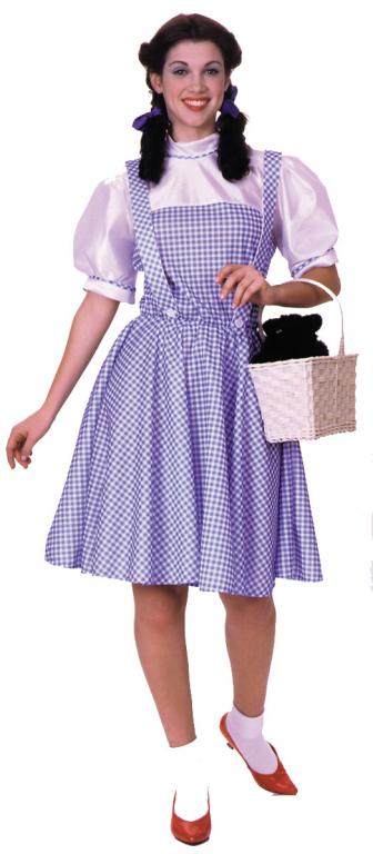 Wizard Of Oz Dorothy Adult Costume - Click Image to Close