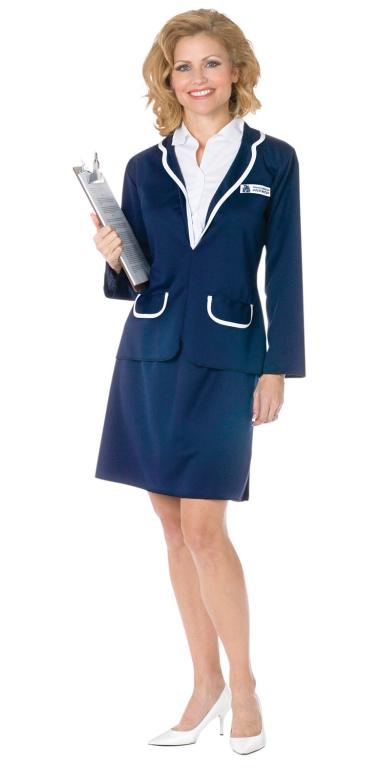 Love Boat Cruise Director Julie Adult Costume - Click Image to Close