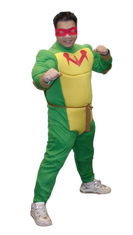 Raphael Ninja Turtle Costume - Click Image to Close
